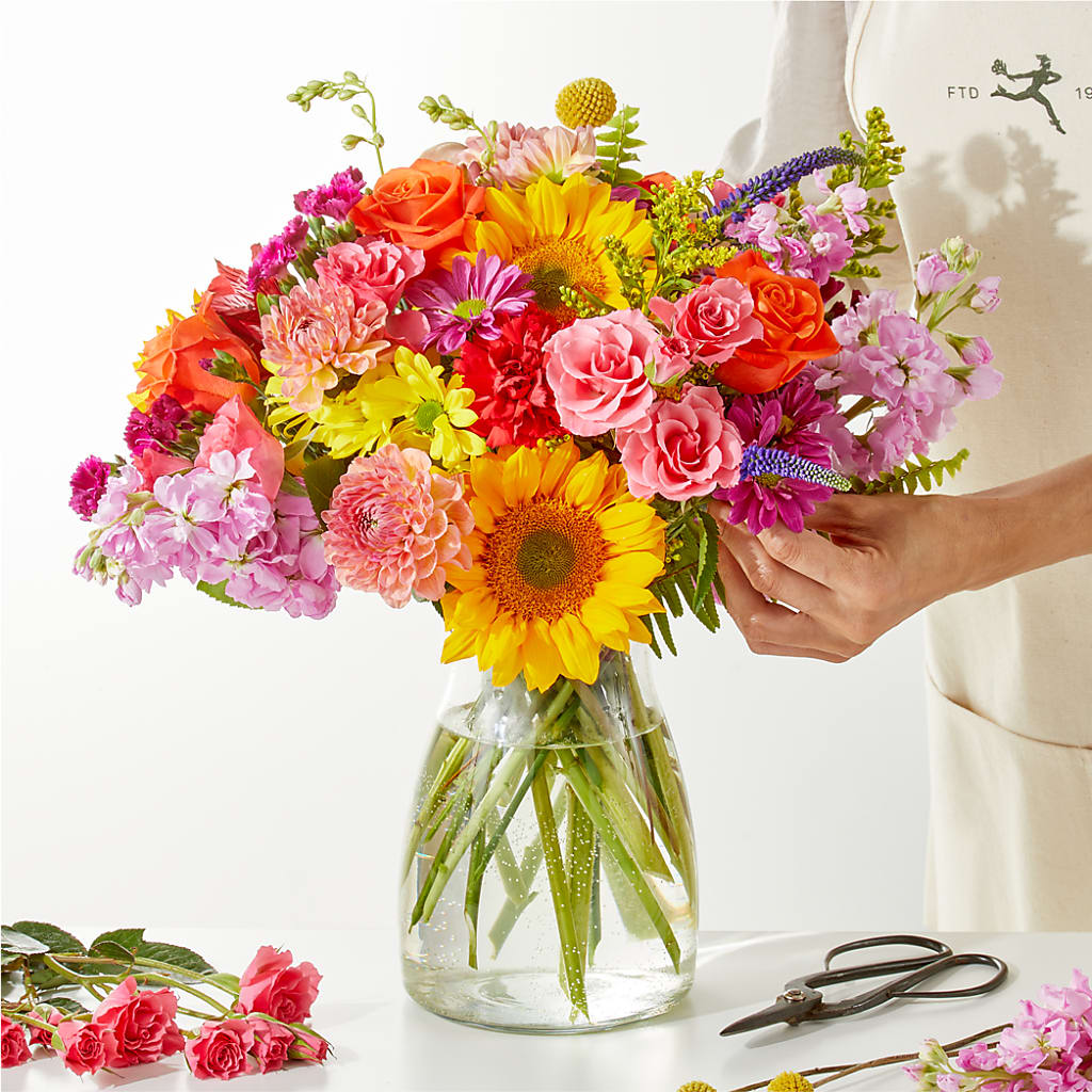 Cue the Confetti - A Florist Original –  Batavia Stage Coach Florist, Batavia NY