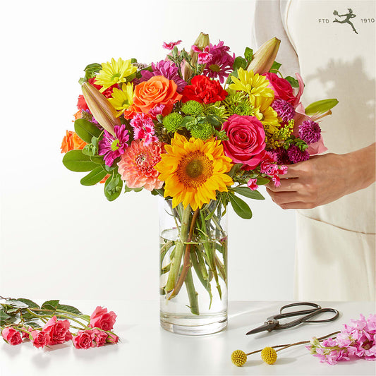 Cue the Confetti - A Florist Original –  Batavia Stage Coach Florist, Batavia NY