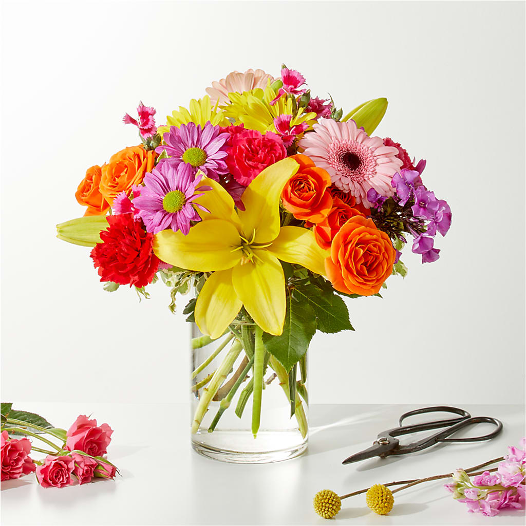 Cue the Confetti - A Florist Original –  Batavia Stage Coach Florist, Batavia NY
