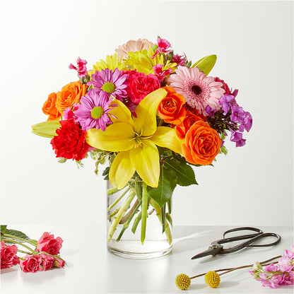 Cue the Confetti - A Florist Original –  Batavia Stage Coach Florist, Batavia NY