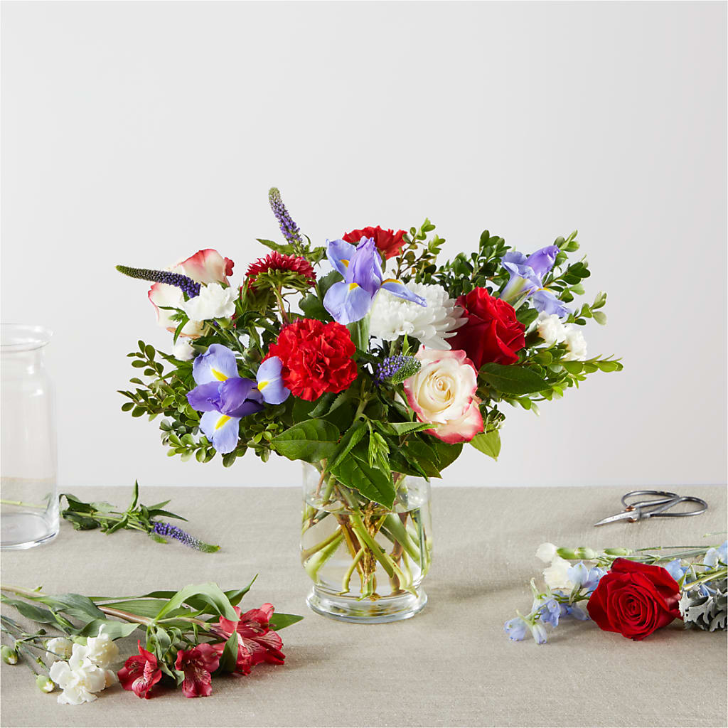 Star Spangled - A Florist Original –  Batavia Stage Coach Florist, Batavia NY