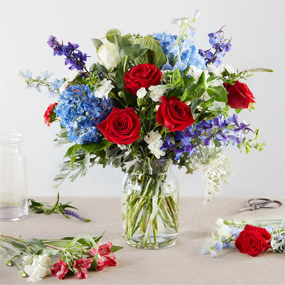 Star Spangled - A Florist Original –  Batavia Stage Coach Florist, Batavia NY