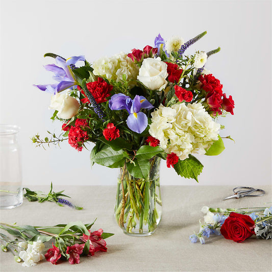 Star Spangled - A Florist Original –  Batavia Stage Coach Florist, Batavia NY
