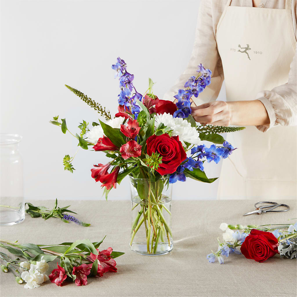 Star Spangled - A Florist Original –  Batavia Stage Coach Florist, Batavia NY