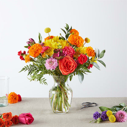 Feast of Color – A Florist Original –  Batavia Stage Coach Florist, Batavia NY
