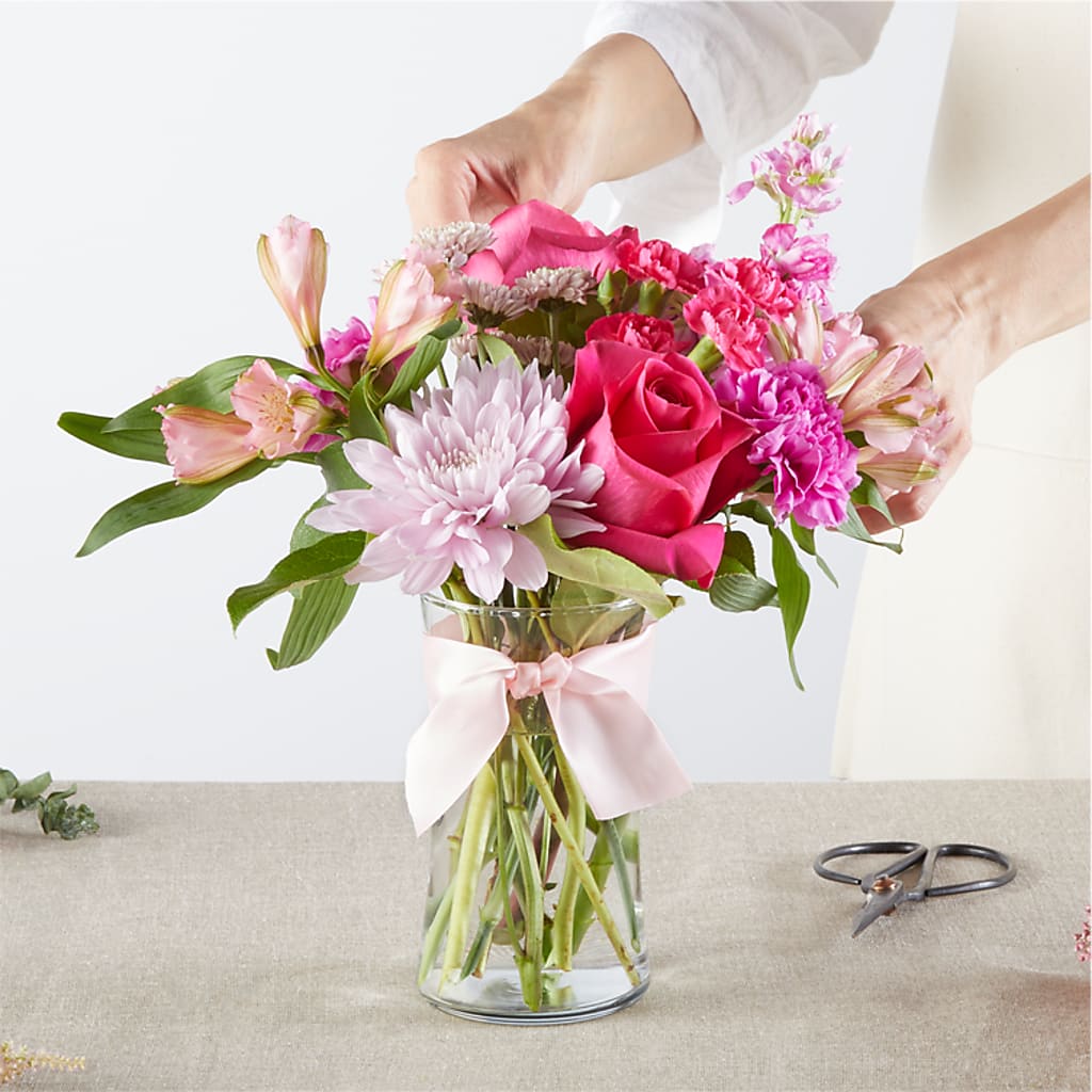 Pink Ribbon - A Florist Original –  Batavia Stage Coach Florist, Batavia NY