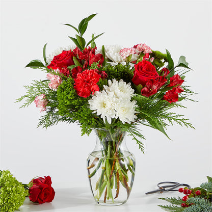 Merry Moment Bouquet – A Florist Original –  Batavia Stage Coach Florist, Batavia NY