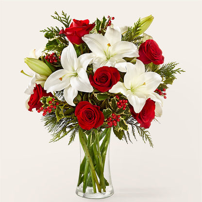Sparkling Snowflakes Bouquet –  Batavia Stage Coach Florist, Batavia NY