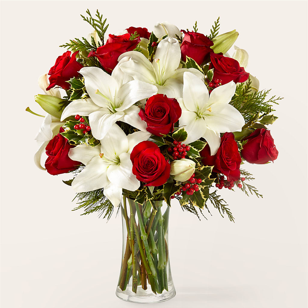 Sparkling Snowflakes Bouquet –  Batavia Stage Coach Florist, Batavia NY