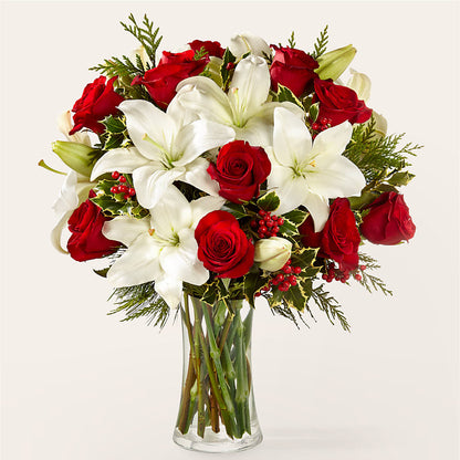 Sparkling Snowflakes Bouquet –  Batavia Stage Coach Florist, Batavia NY