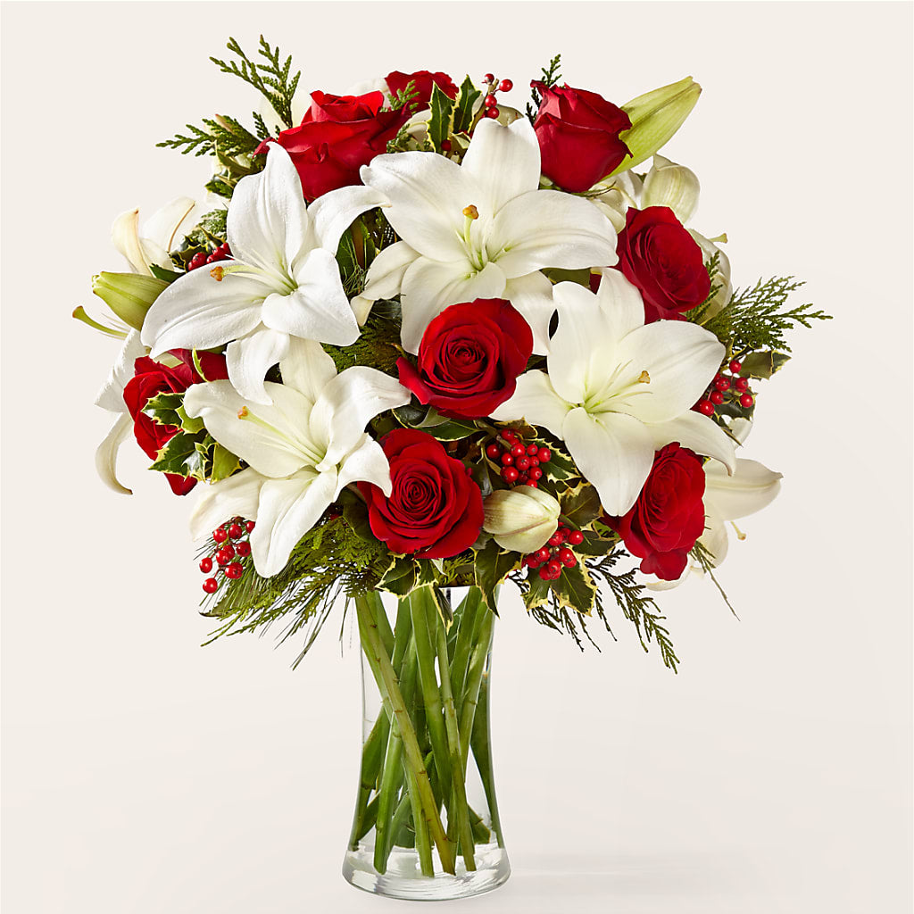 Sparkling Snowflakes Bouquet –  Batavia Stage Coach Florist, Batavia NY
