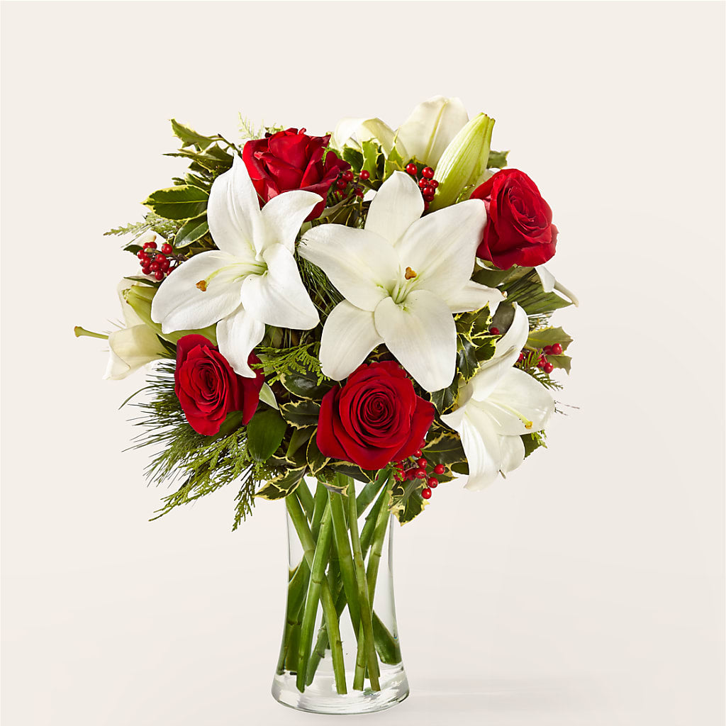 Sparkling Snowflakes Bouquet –  Batavia Stage Coach Florist, Batavia NY