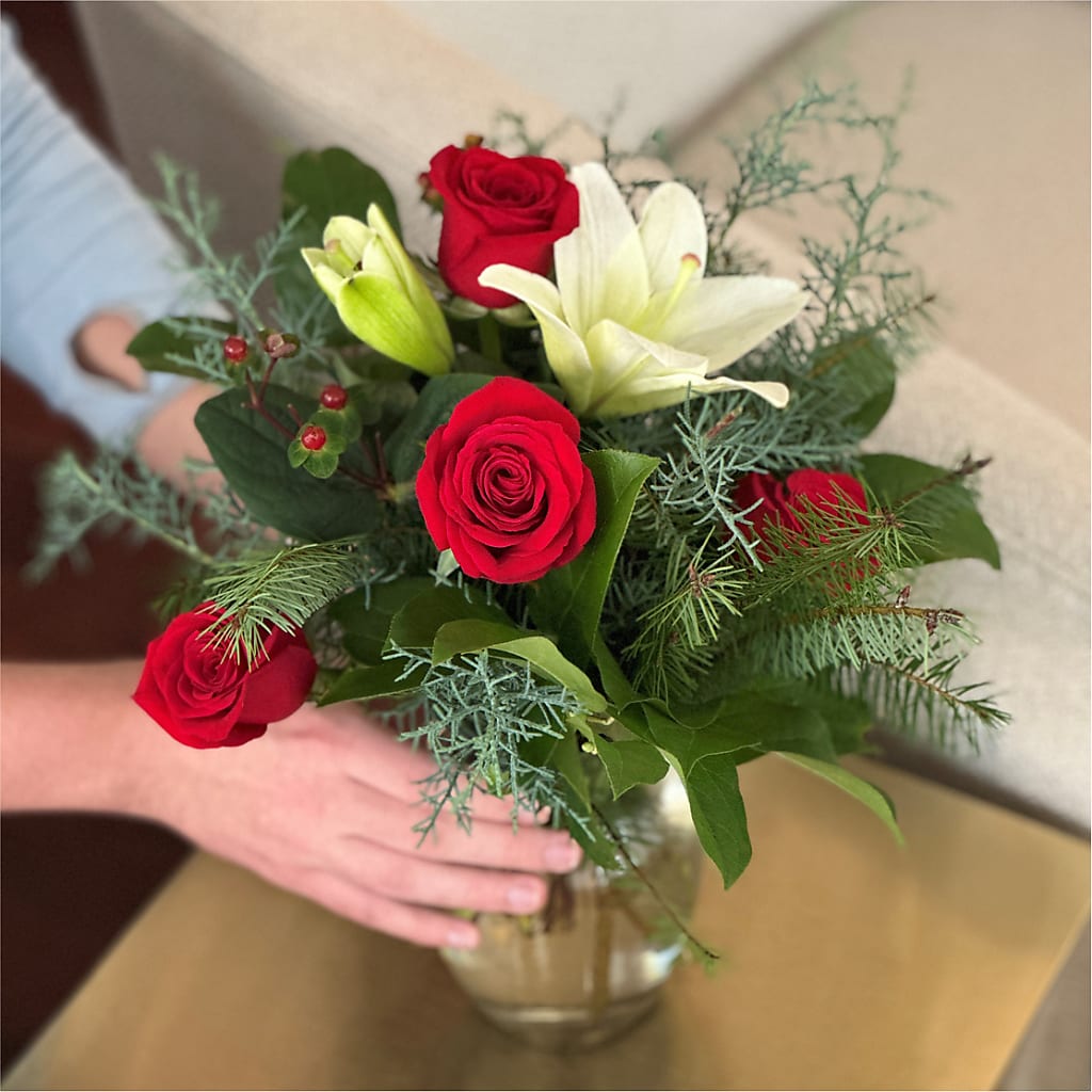 Glittering Lights Bouquet –  Batavia Stage Coach Florist, Batavia NY