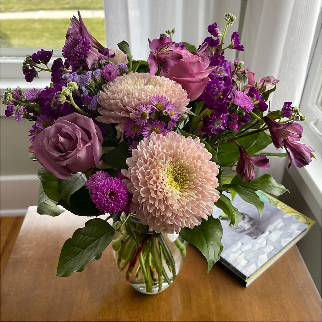 Ultraviolet Bouquet –  Batavia Stage Coach Florist, Batavia NY