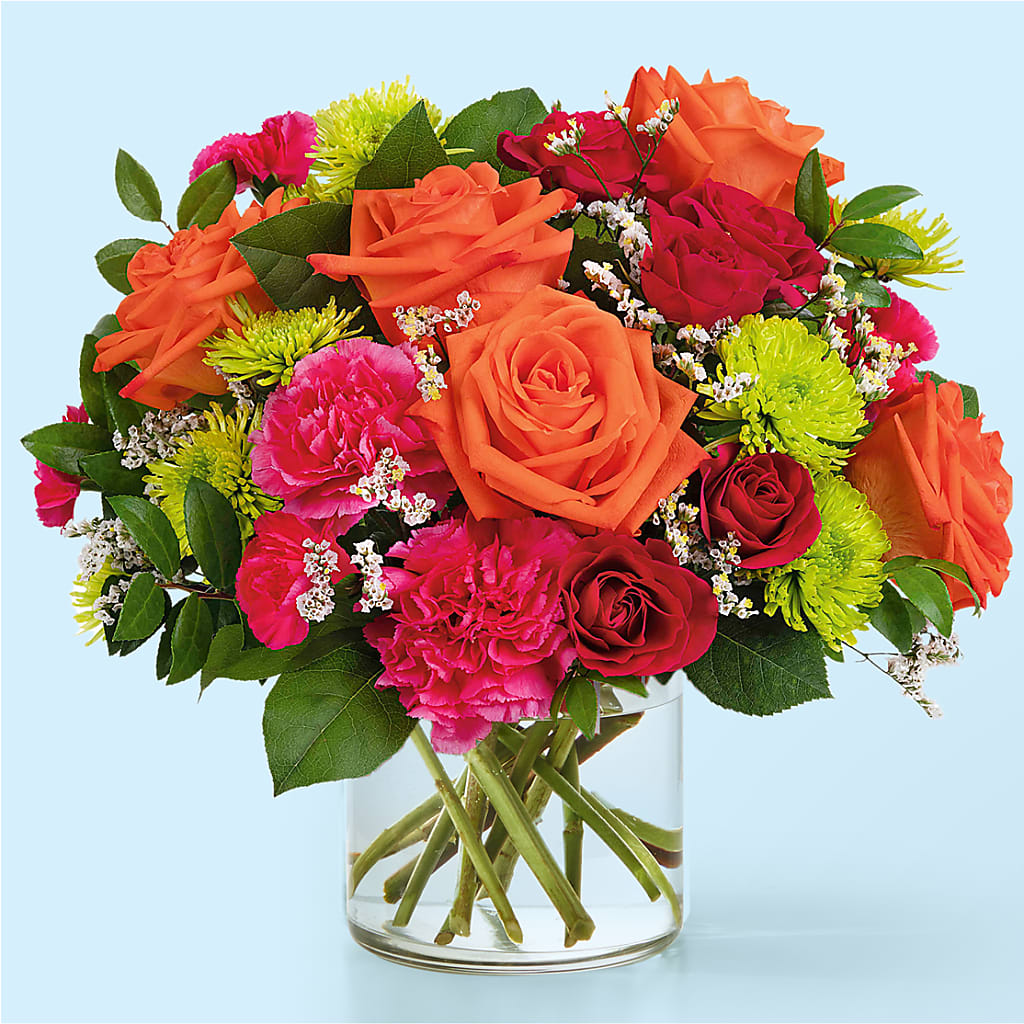 Colorful Carnival Bouquet –  Batavia Stage Coach Florist, Batavia NY