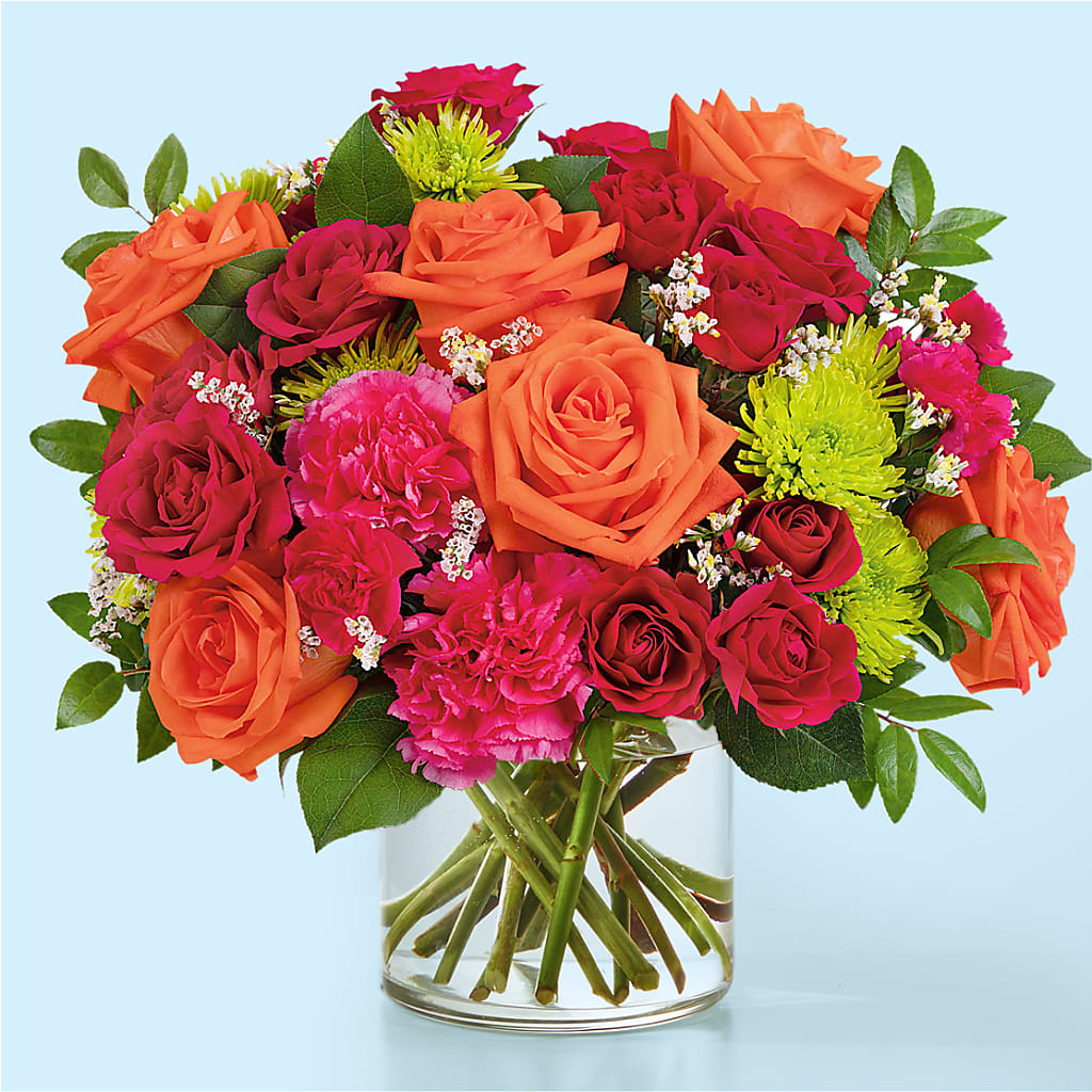 Colorful Carnival Bouquet –  Batavia Stage Coach Florist, Batavia NY