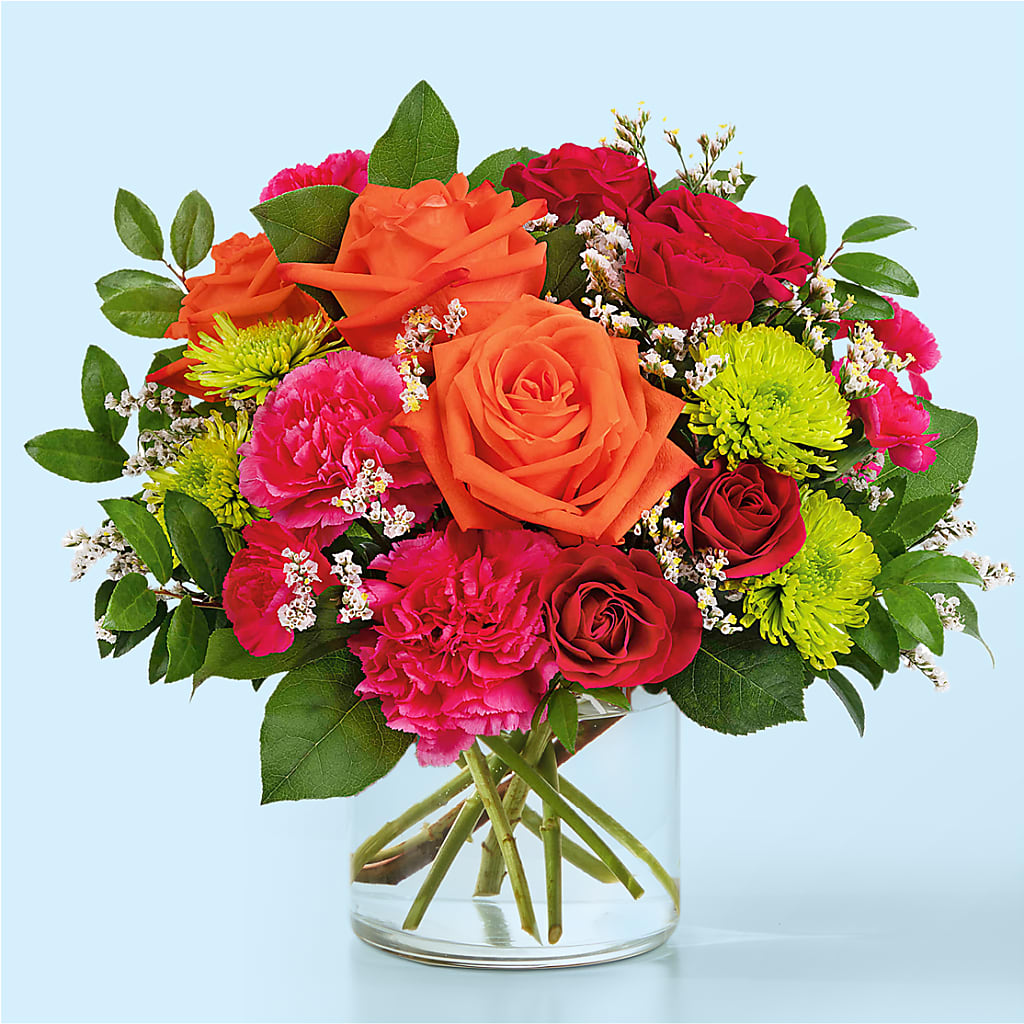 Colorful Carnival Bouquet –  Batavia Stage Coach Florist, Batavia NY