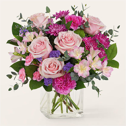 Rosy Radiance Bouquet –  Batavia Stage Coach Florist, Batavia NY