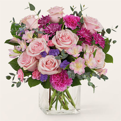 Rosy Radiance Bouquet –  Batavia Stage Coach Florist, Batavia NY