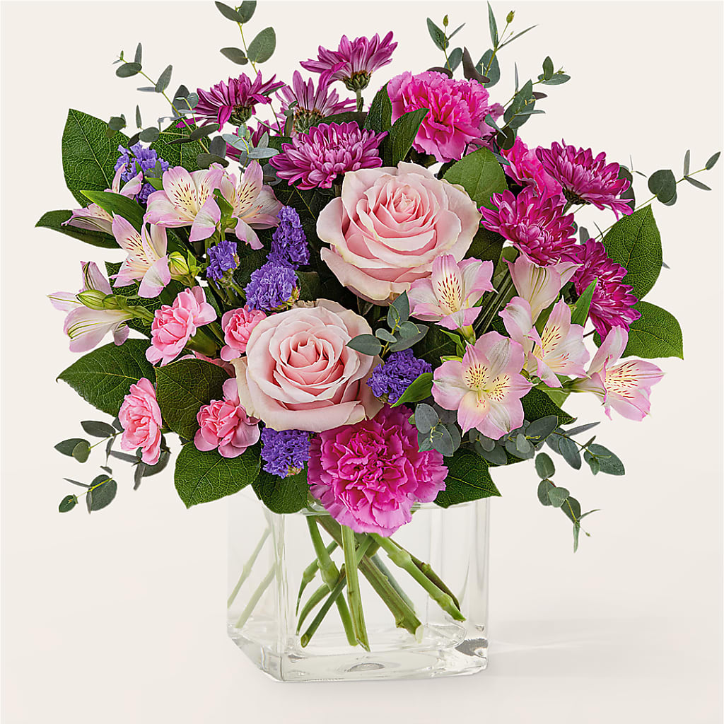 Rosy Radiance Bouquet –  Batavia Stage Coach Florist, Batavia NY