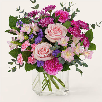 Rosy Radiance Bouquet –  Batavia Stage Coach Florist, Batavia NY