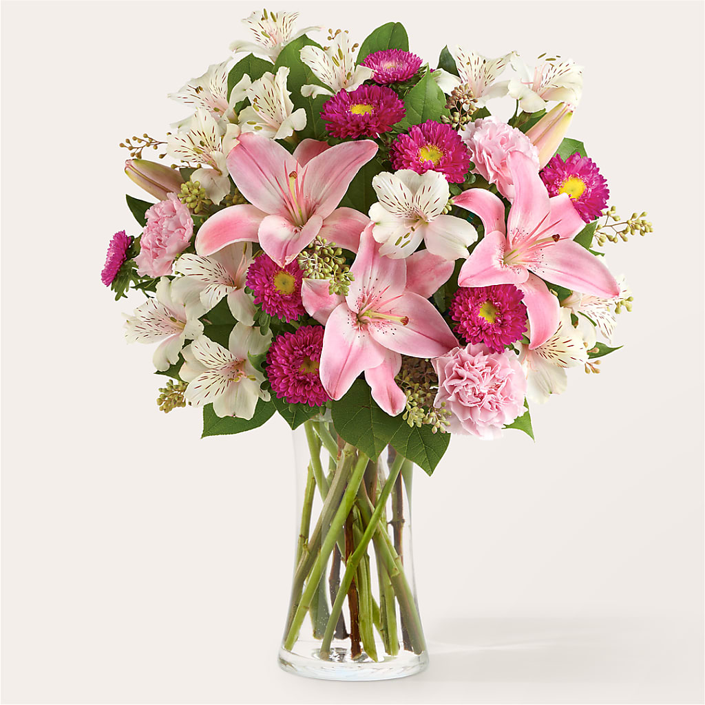 Feeling Fuchsia Bouquet –  Batavia Stage Coach Florist, Batavia NY