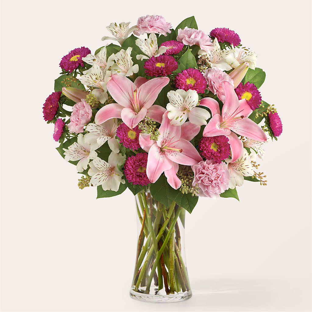 Feeling Fuchsia Bouquet –  Batavia Stage Coach Florist, Batavia NY