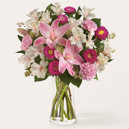 Feeling Fuchsia Bouquet –  Batavia Stage Coach Florist, Batavia NY