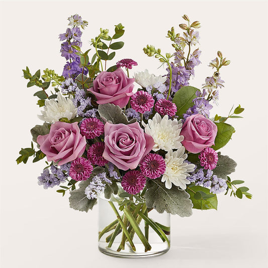Violet Frost Bouquet –  Batavia Stage Coach Florist, Batavia NY
