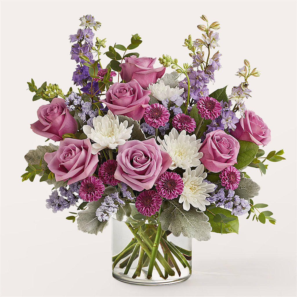 Violet Frost Bouquet –  Batavia Stage Coach Florist, Batavia NY
