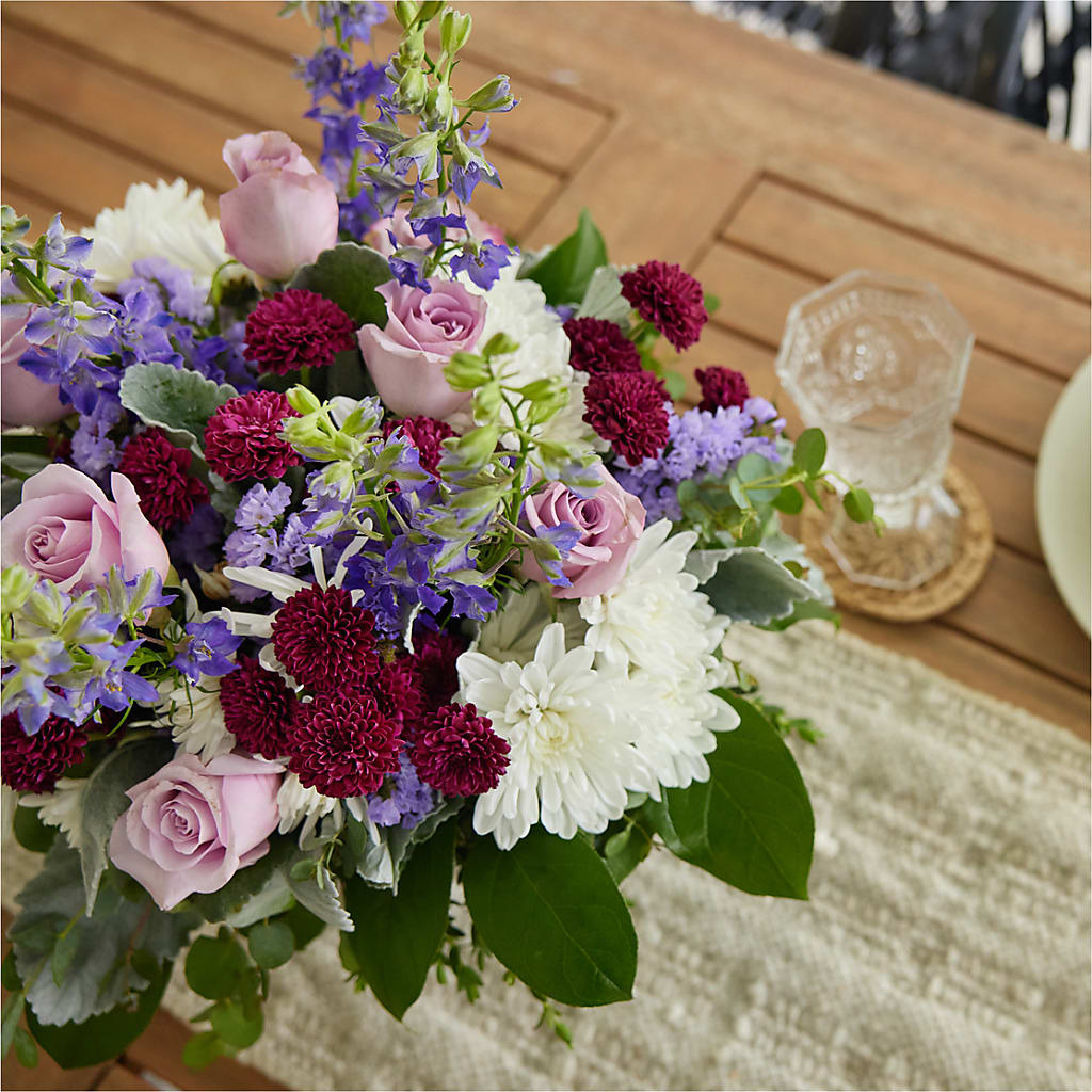 Violet Frost Bouquet –  Batavia Stage Coach Florist, Batavia NY