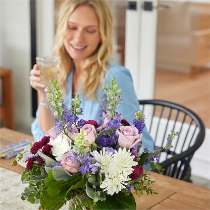 Violet Frost Bouquet –  Batavia Stage Coach Florist, Batavia NY