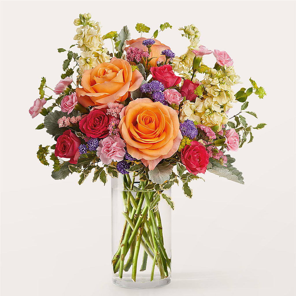 Tangerine Tango Bouquet –  Batavia Stage Coach Florist, Batavia NY
