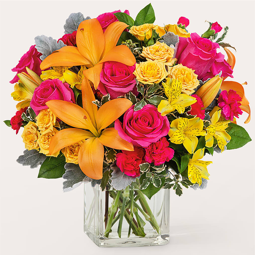 To the Tropics Bouquet –  Batavia Stage Coach Florist, Batavia NY