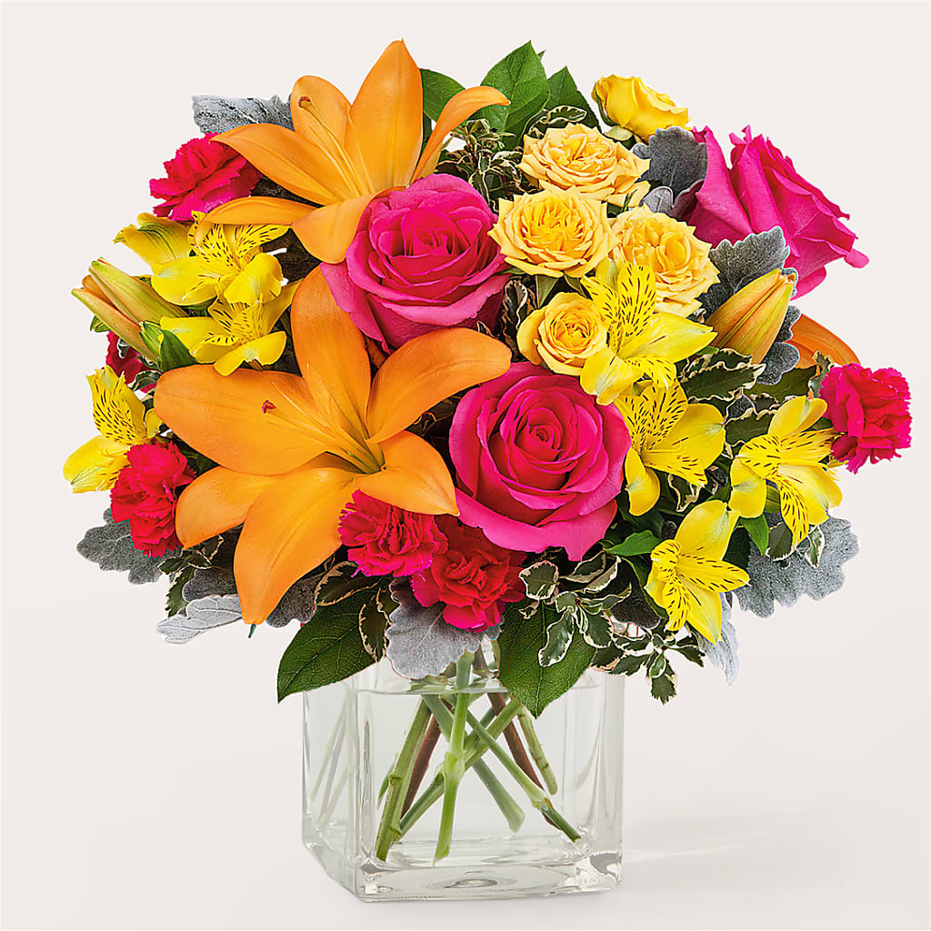To the Tropics Bouquet –  Batavia Stage Coach Florist, Batavia NY