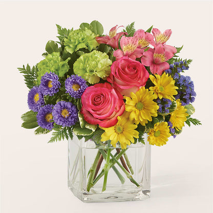 Candy Jar Bouquet –  Batavia Stage Coach Florist, Batavia NY