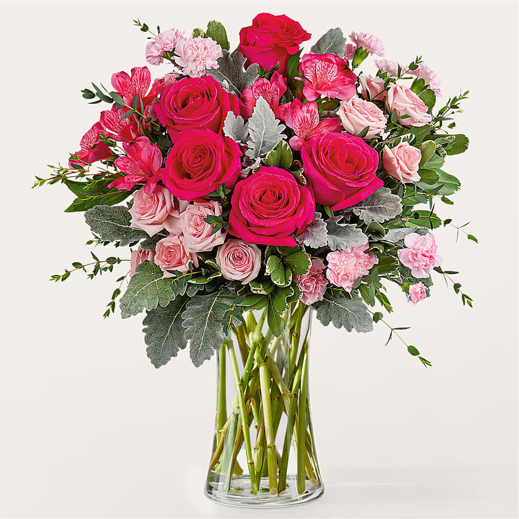 Tickled Pink Bouquet –  Batavia Stage Coach Florist, Batavia NY