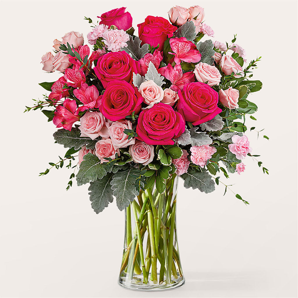 Tickled Pink Bouquet –  Batavia Stage Coach Florist, Batavia NY