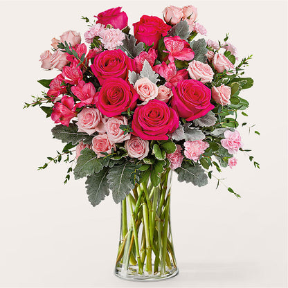 Tickled Pink Bouquet –  Batavia Stage Coach Florist, Batavia NY