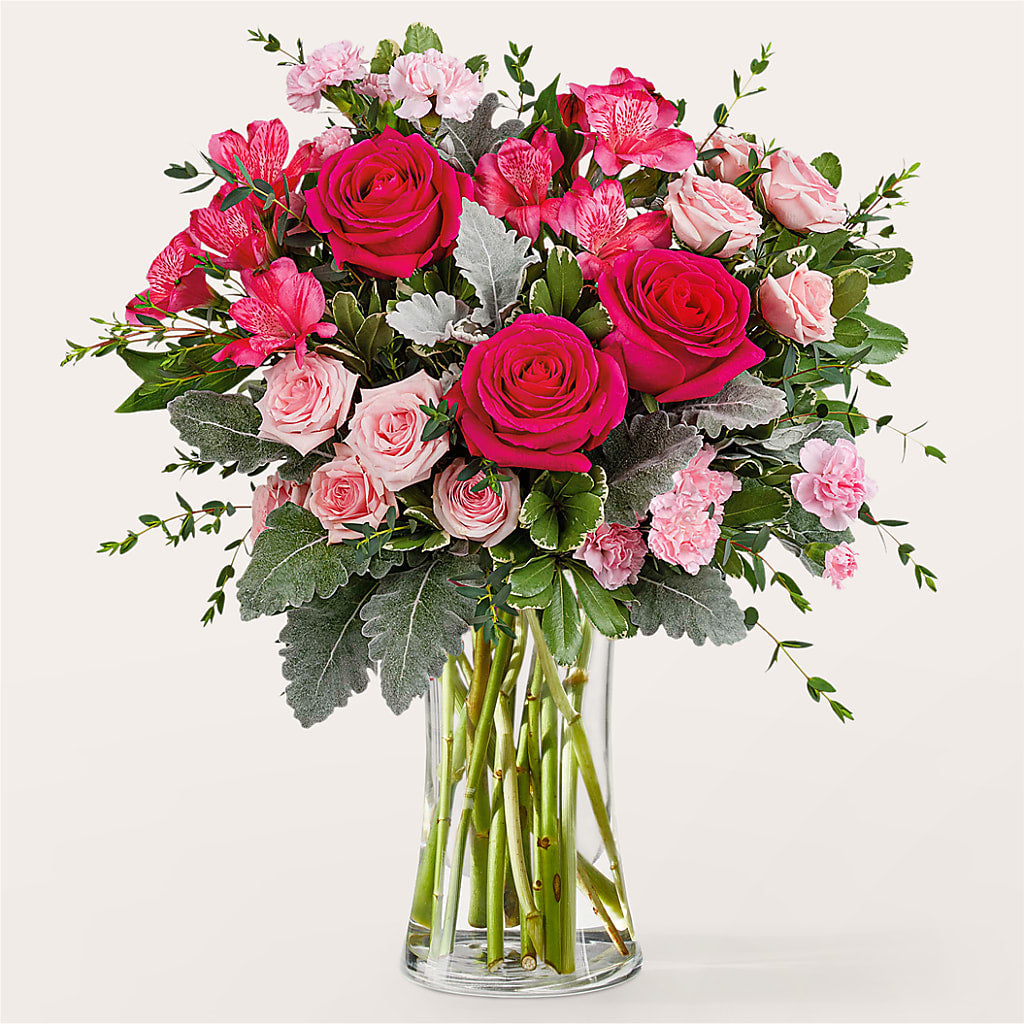 Tickled Pink Bouquet –  Batavia Stage Coach Florist, Batavia NY
