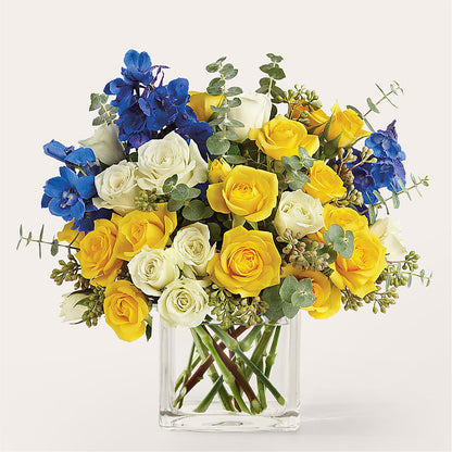 Sparkling Citrine Bouquet –  Batavia Stage Coach Florist, Batavia NY