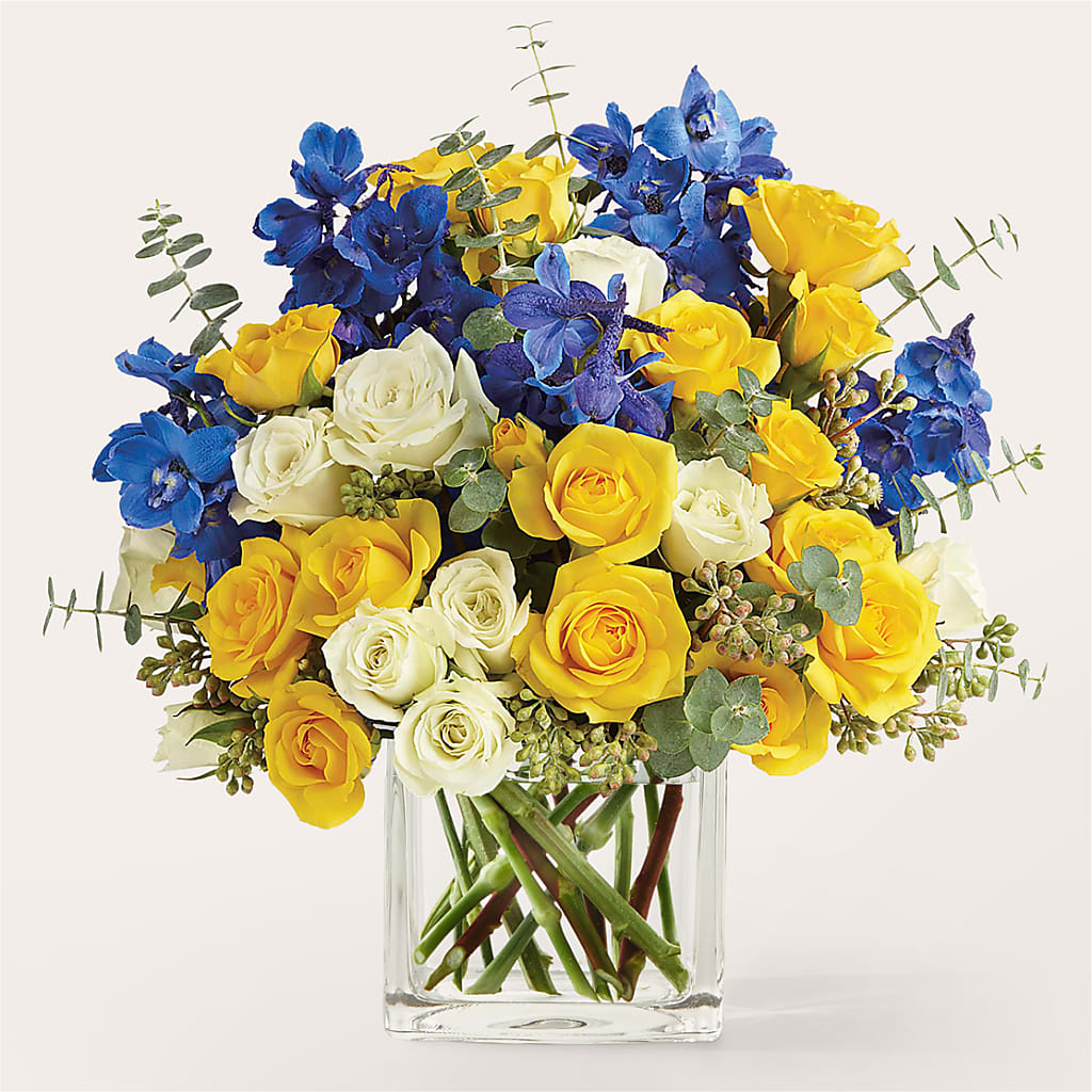 Sparkling Citrine Bouquet –  Batavia Stage Coach Florist, Batavia NY