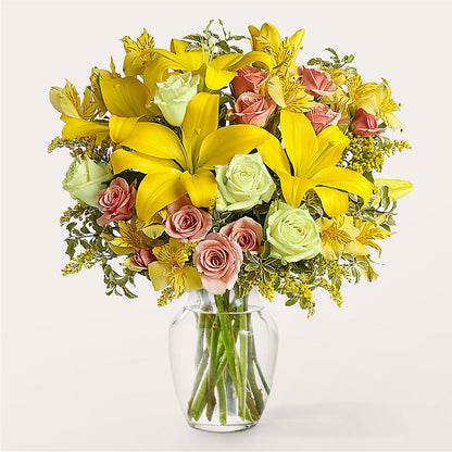 Sunburst Bouquet –  Batavia Stage Coach Florist, Batavia NY