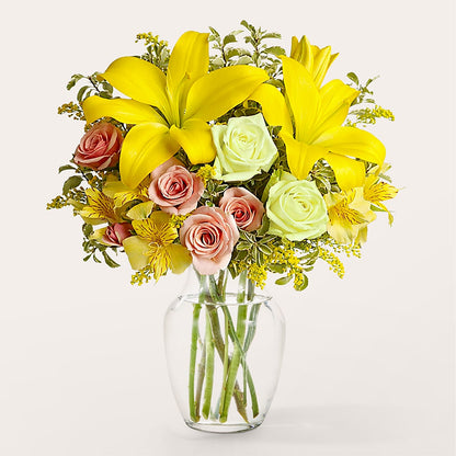 Sunburst Bouquet –  Batavia Stage Coach Florist, Batavia NY