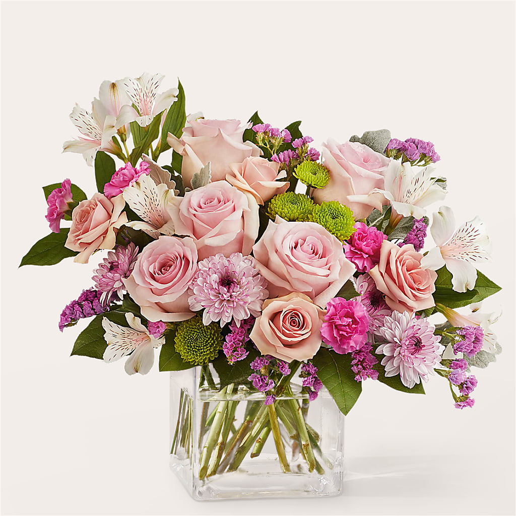 Pink Suede Bouquet –  Batavia Stage Coach Florist, Batavia NY