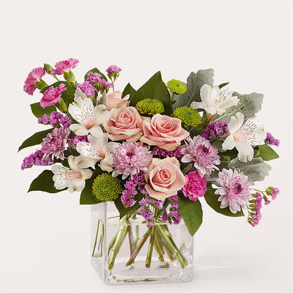 Pink Suede Bouquet –  Batavia Stage Coach Florist, Batavia NY