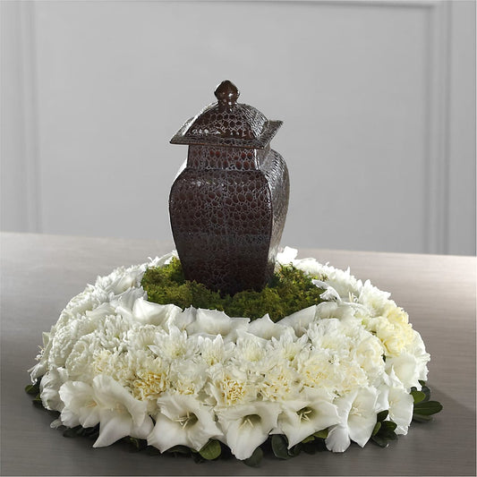 Encircling Grace Arrangement –  Batavia Stage Coach Florist, Batavia NY