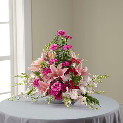 Uplifting Moments Arrangement –  Batavia Stage Coach Florist, Batavia NY