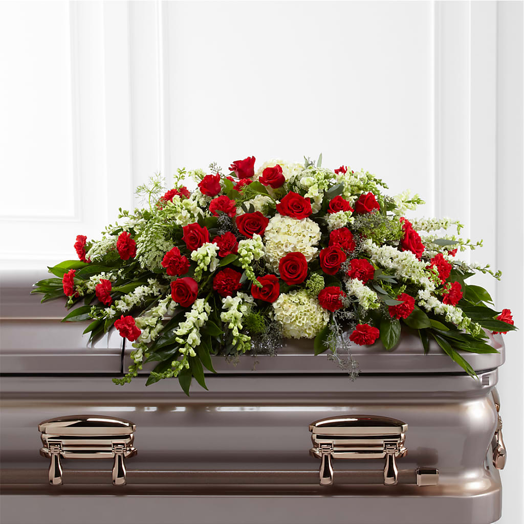 Sincerity Casket Spray –  Batavia Stage Coach Florist, Batavia NY