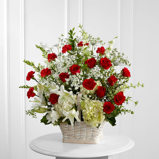 In Loving Memory Arrangement –  Batavia Stage Coach Florist, Batavia NY